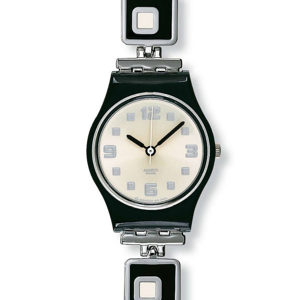Swatch Watch Ladies 2002 Chessboard